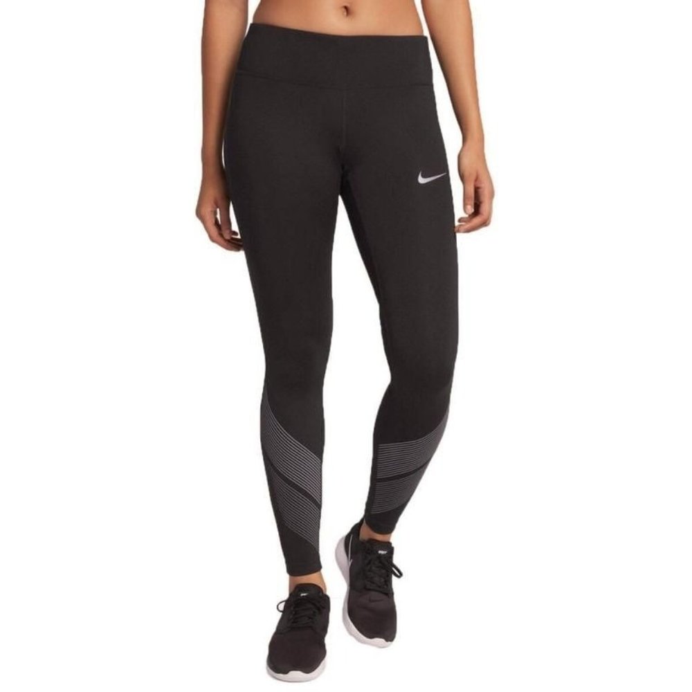 Nike: Good Condition Dri Fit Power Flash Running Tights
